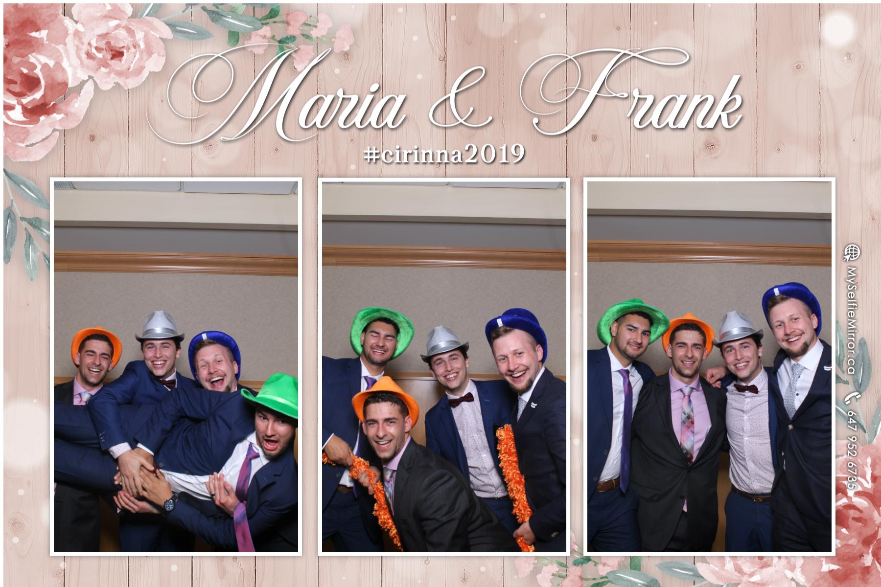 Wedding of Frank and Maria  | View more photos from the event at gallery.myselfiemirror.ca/u/romanmyselfiemirrorca/Wedding-of-Frank-and-Maria